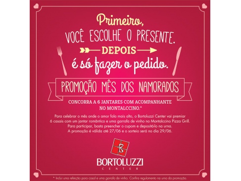 Promoo dos Namorados - veja as fotos